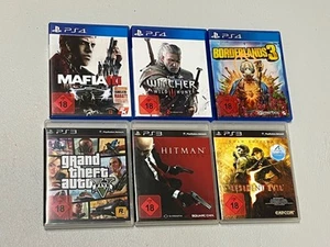 Playstation 3 u. 4 PS4 PS3 Spiele Sammlung Konvolut Action Horror - Bild 1 von 4
