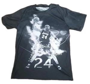 Blackgraphic Dri-Fit Kobe Bryant T-Shirt Mens L #24 Lakers - Picture 1 of 6