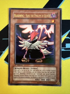 Blackwing - Vayu the Emblem of Honor ANPR-EN005 Ancient Prophecy 1st Edition - Image 1 of 4