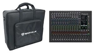 Mackie ONYX16 16-Channel Analog Mixer w/ Multi-Track USB/3-Band EQ+Bluetooth+Bag - Picture 1 of 12