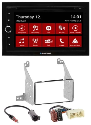 Blaupunkt MP3 DVD Bluetooth DAB 2DIN USB Autoradio für Nissan Pathfinder 04-07 - Bild 1 von 4