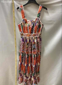 Anthropologie Womens Multicolor Patchwork Sleeveless Maxi Dress Size 8 - Picture 1 of 6