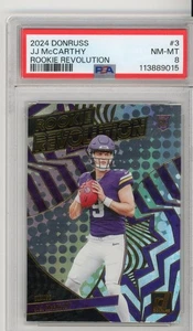 2024 Panini Donruss - Rookie Revolution J.J. McCarthy #3 (RC) - Picture 1 of 2