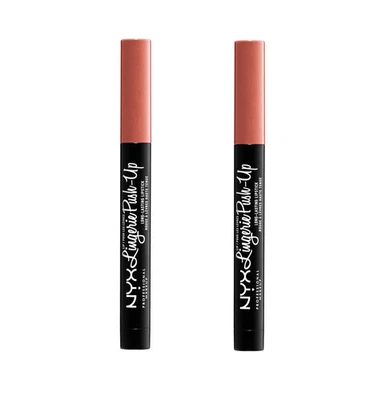 Pack of 2 NYX Lip Lingerie PushUp Long Lasting Lipstick, Dusk to Dawn LIPLIPLS19 - Image 1 of 4