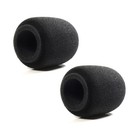 2Pcs Microphone Sponge Windscreen Mic Cover For Shure Pga27 Pga 27 Sm7b Sm27
