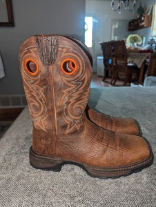 Stivali da cowboy western in pelle Durango Maverick da uomo 9M - Foto 1 di 13