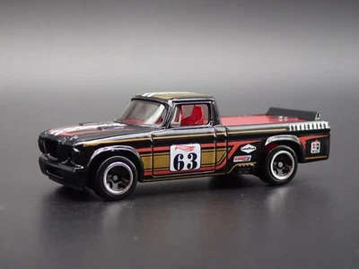 Modello Auto Diecast In Scala 1:64 Pickup Truck Studebaker Champ Nero 1960-1964 - Immagine 1 di 4