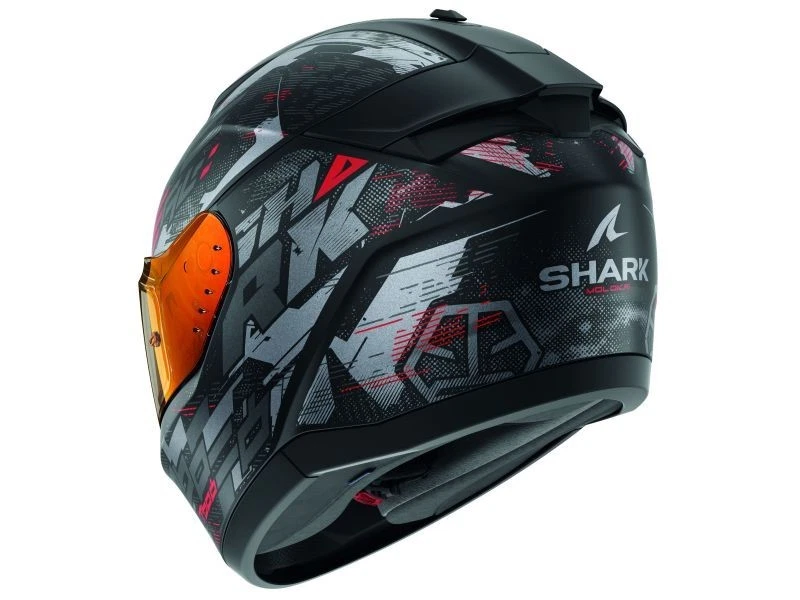 SHARK RIDILL 2 RIDILL 2 Helm Integralhelm Motorradhelm Rollerhelm mit Rot Matt M - Bild 1 von 4