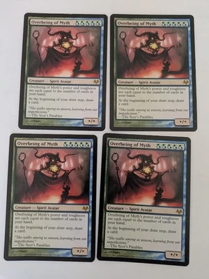 4 Overbeing of Myth Eventide MTG NM Free shipping with tracking - Image 1 of 2