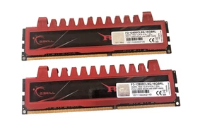 LOT 2 G. SKILL 4 GB UDIMM 1600 MHz PC3-12800 DDR3 SDRAM  RAM F3-12800CL9Q-16GBRL - Picture 1 of 1