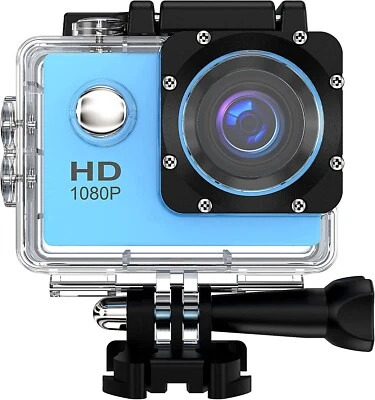 Camara Para Grabar Bajo El Agua 2" LCD Full HD Resistente Al Agua Impermeab  - Image 1 of 4