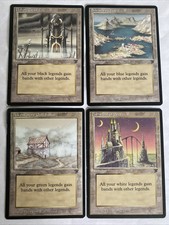 MTG Cathedral of Serra Legends Lot Unholy Citadel Seafarers Quay Adventurers Lp