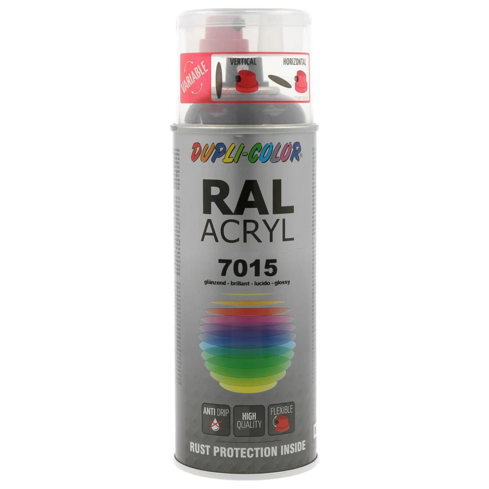 DupliColor DS Acryl-Lack RAL 7015 schiefergrau glänzend (400ml) - Bild 1 von 1