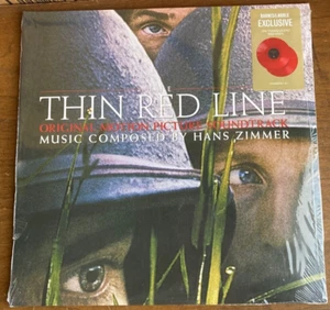 MALICK Hans Zimmer The Thin Red Line OST Soundtrack Translucent Red Vinyl 2XLP - Foto 1 di 5