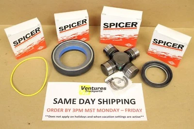 Vacuum Seal O Ring and U Joint Kit Ford F250 F350 Super Duty Dana 50 60 - Image 1 of 4