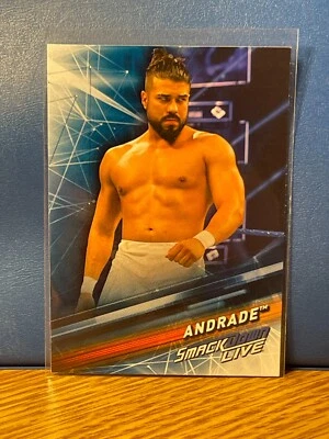 2019 Topps WWE Smackdown Live Superstar #4 Andrade - Image 1 of 2