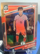 2021-22 Panini Donruss Optic Soccer Du-Jae Won Rookie Card