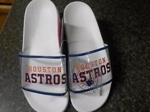 MLB Houston Astros Team Logo FOCO Slide Flip Flop Sandalen S - Bild 1 von 2