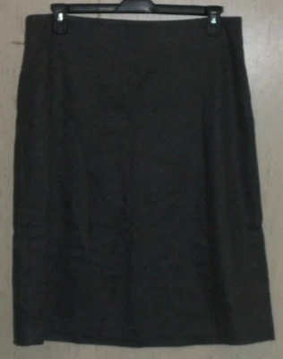 SAIA FEMININA NOVA COM ETIQUETAS GAP STRETCH CINZA LÃ FORRADA TAMANHO 16 - Imagem 1 de 3