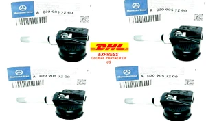 Mercedes Benz C250 C300 E350 W204 W212 Class Tire Pressure Sensor 4 PCS OEM New - Picture 1 of 5