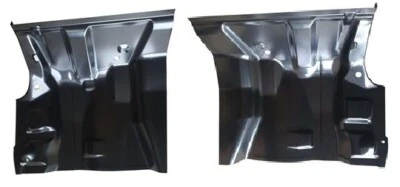 1973-77 Chevelle Regal Cutlass UNDER REAR SEAT Floor Pan Patch Set - Image 1 of 2