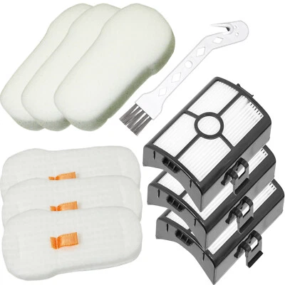 SPARES2GO Filter Kit x 3 for SHARK HZ500 HZ500UKT Vacuum Foam Felt Motor HEPA Allergen