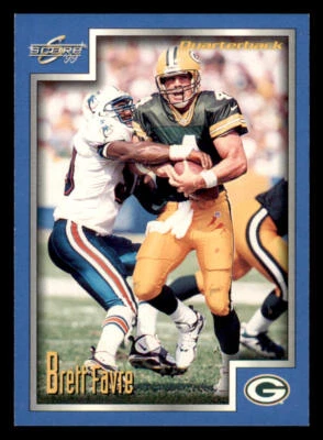 1999 Score #8 Brett Favre - Image 1 of 2