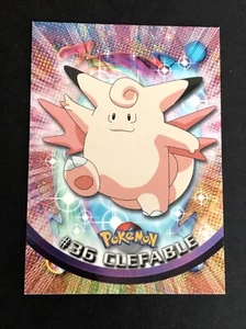 1999/2000 Topps Pokemon TCG Clefable #36 Black Logo TV Animation Edition - Bild 1 von 2