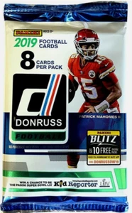 2019 Panini Donruss Football Retail Pack - New, Sealed - Murray, Metcalf RC? - Bild 1 von 1