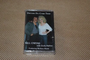 RARE Bill Owens Dolly Parton DREAMS DO COME TRUE Welfare Blues Cassette Tape - Picture 1 of 2