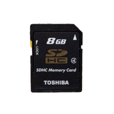 Genuine TOSHIBA 2GB/4GB/8GB SD Card Memory for Old Cameras Class 2/4 - Image 1 of 4