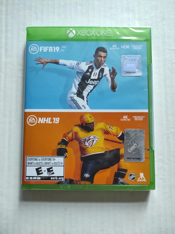 FIFA 19 NHL 19 Bundle Xbox One US English Factory Sealed - Image 1 of 1
