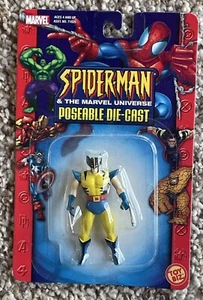 Marvel Universe Wolverine Die-Cast Poseable Action Figure Spider-Man Dead Pool - Picture 1 of 3