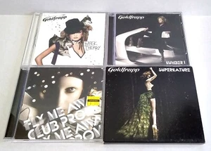 Goldfrapp 3 CD and 1 DVD Lot- Signature, Black Cherry, Number 1, Fly Me Away - Picture 1 of 4
