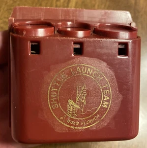 VTG NASA Space Shuttle Launch Team EG & G Florida Coin Change Holder USA *READ* - Picture 1 of 24