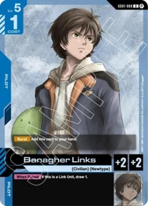 Banagher Links - GD01-088 Beta NM - Gundam TCG Card Game - Bild 1 von 1