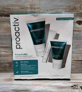 NEW Proactiv ProactivMD Ultra Gentle Cleanser Adapalene Gel Hydrating Moisturize - Picture 1 of 4