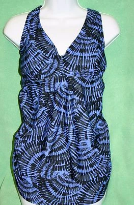 Traje de baño Liz Lange Maternity Target negro púrpura estampado NUEVO halter SOLO TOP NUEVO CON ETIQUETAS Foto 1 de 3