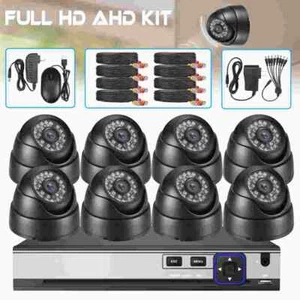 8CH H.265+ 5MP Lite DVR 1080P Outdoor CCTV PTZ Home Security Camera System Kit - Picture 1 of 11