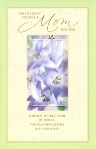 Liebevolle HAPPY BIRTHDAY Karte FÜR MAMA, Freundin Liebe Blumen von American Greetings +✉ - Bild 1 von 5