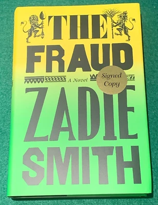 The Fraud by Zadie Smith SIGNED 1st/1st HC DJ 2023 Novel Foto 1 de 4