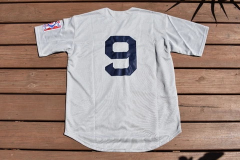 New Ted Williams Boston Red Sox Gray Heavyweight Baseball Jersey Adult Men's XL Cover