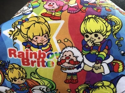 RAINBOW BRITE HANDMADE TRIPLE LAYERS COTTON/POLYESTER MASK - WASHABLE (ADULT) - Image 1 of 4