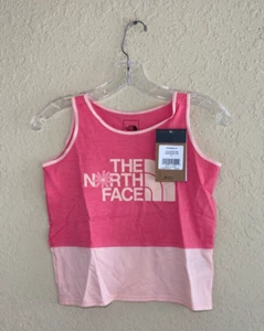 The North Face Girls Tri-Blend Tanktop Prim Pink Heather Size Medium - Picture 1 of 3