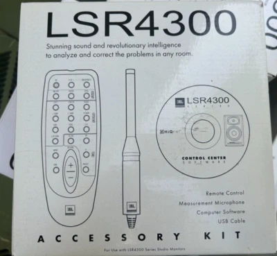 JBL LSR4300 Calibration Microphone + Remote Accessory Kit for LSR4326P LSR4328P - Image 1 of 2