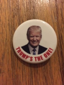 2016 Republican National Convention "TRUMP'S THE ONE!" Button Donald Trump Pin - Picture 1 of 2