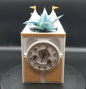 It's a Small World Ride Clock Inspired Planter Box (Disney Park Prop Inspired ) - Picture 1 of 10