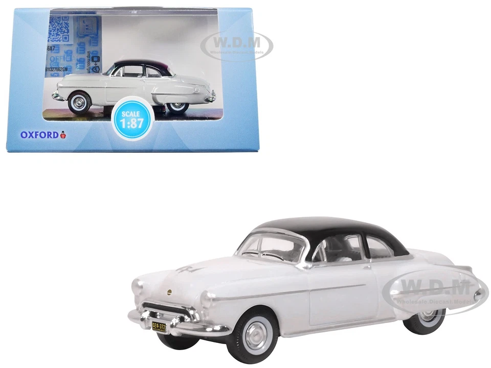 1950 Oldsmobile Rocket 88 Coupe Marol Gray 1/87 (Ho) Diecast Oxford 87or50005