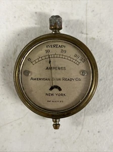 Vintage Antik Eveready Voltmeter - Bild 1 von 2