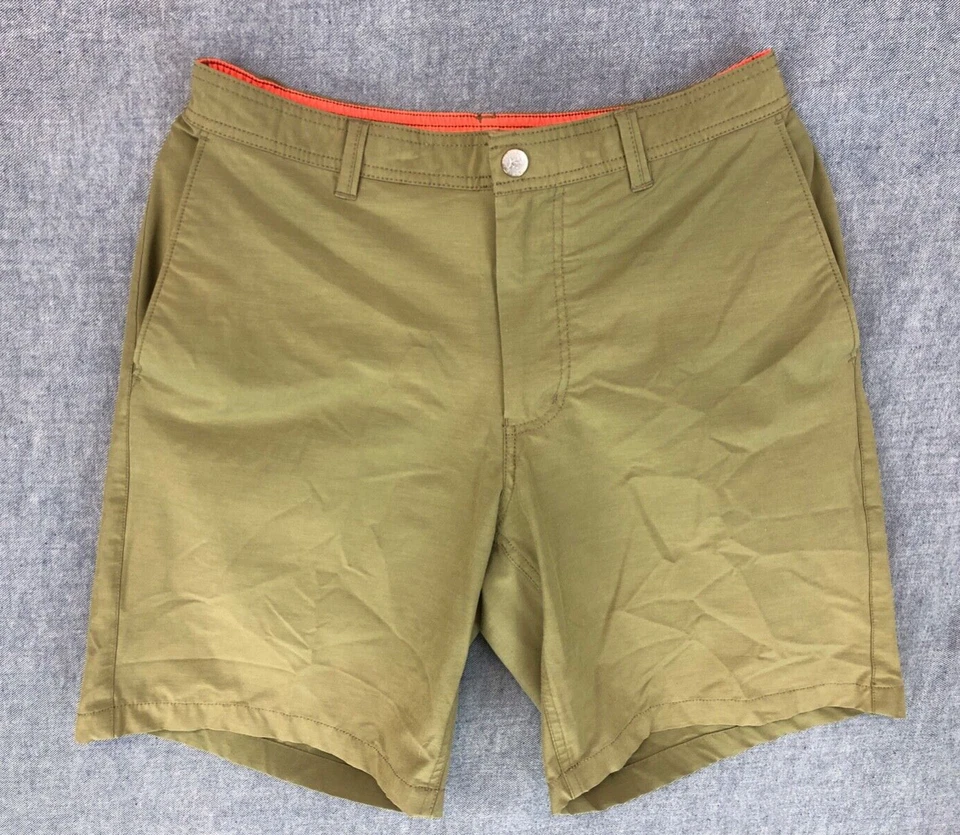 Southern Tide T3 Shorts S Small Tide To Trail Fishing Hiking Hiker Olive Men's - Изображение 1 из 4